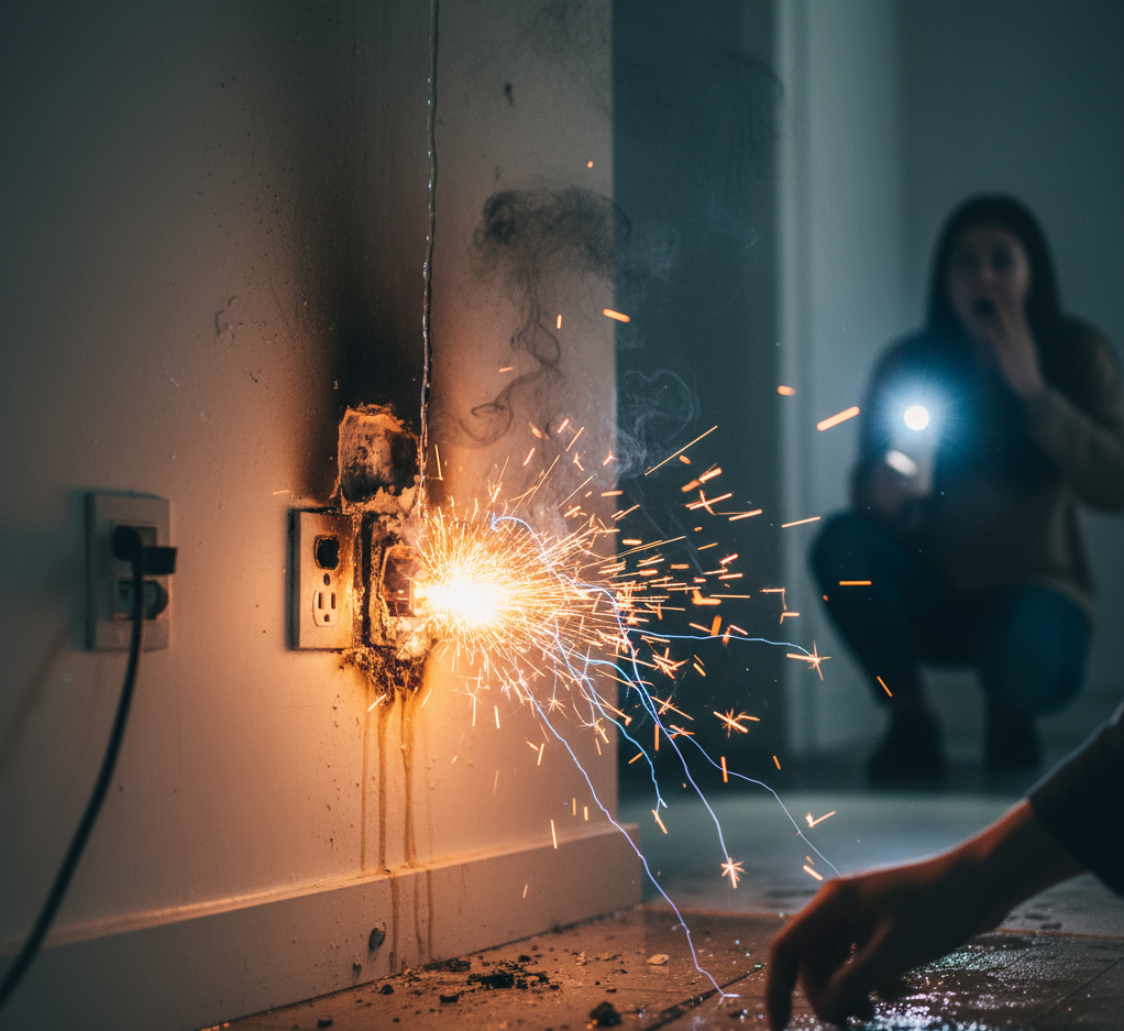 누전 관련 사진