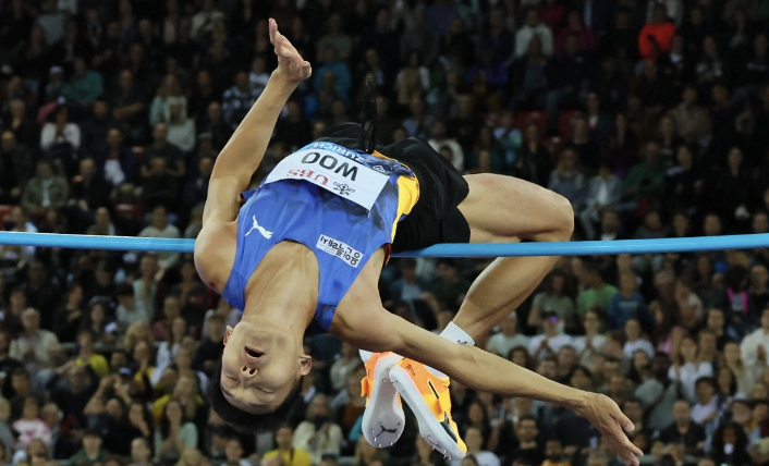 다이아몬드 우승 우상혁