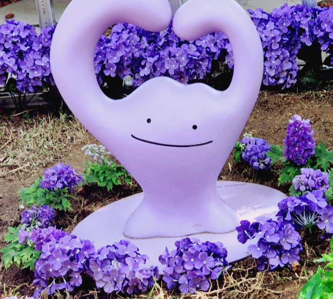 2025 서울국제정원박람외 메타몽 사진