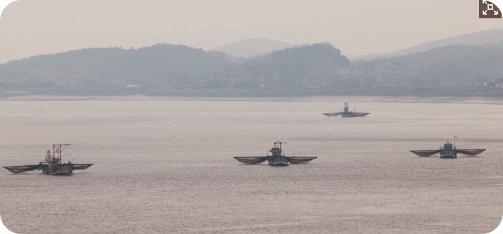 '젓새우 잡이용' 닻자망 어선 [촬영 황정환]