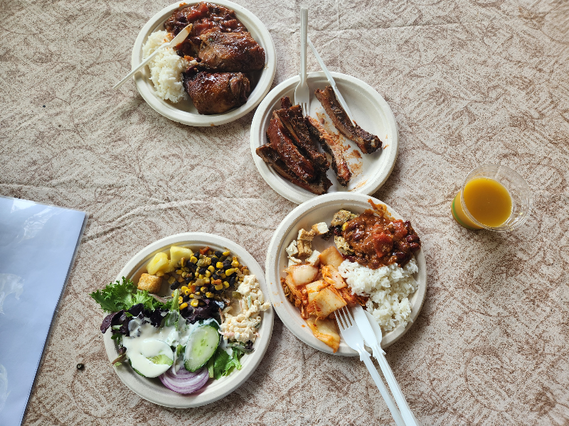 하와이 쿠알로아 랜치 익스피리언스 패키지 점심 뷔페