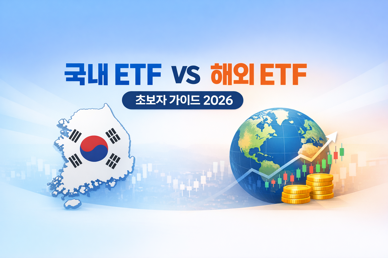 국내 ETF와 해외 ETF 차이를 한눈에 보여주는 2026년 ETF 초보자 가이드 대표 이미지