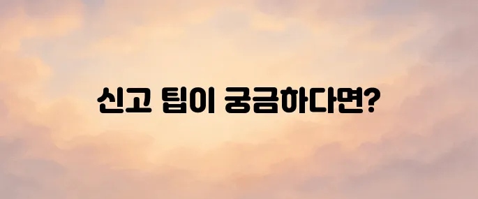 종합소득세 신고 방법, 홈택스 이용한 간편신고 가이드