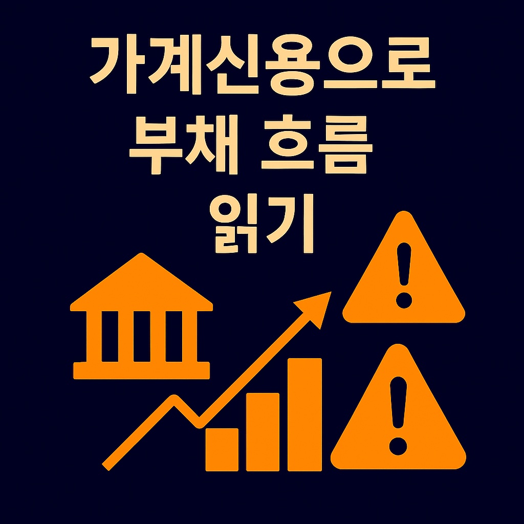 가계신용 통계로 국내 부채 흐름 읽기