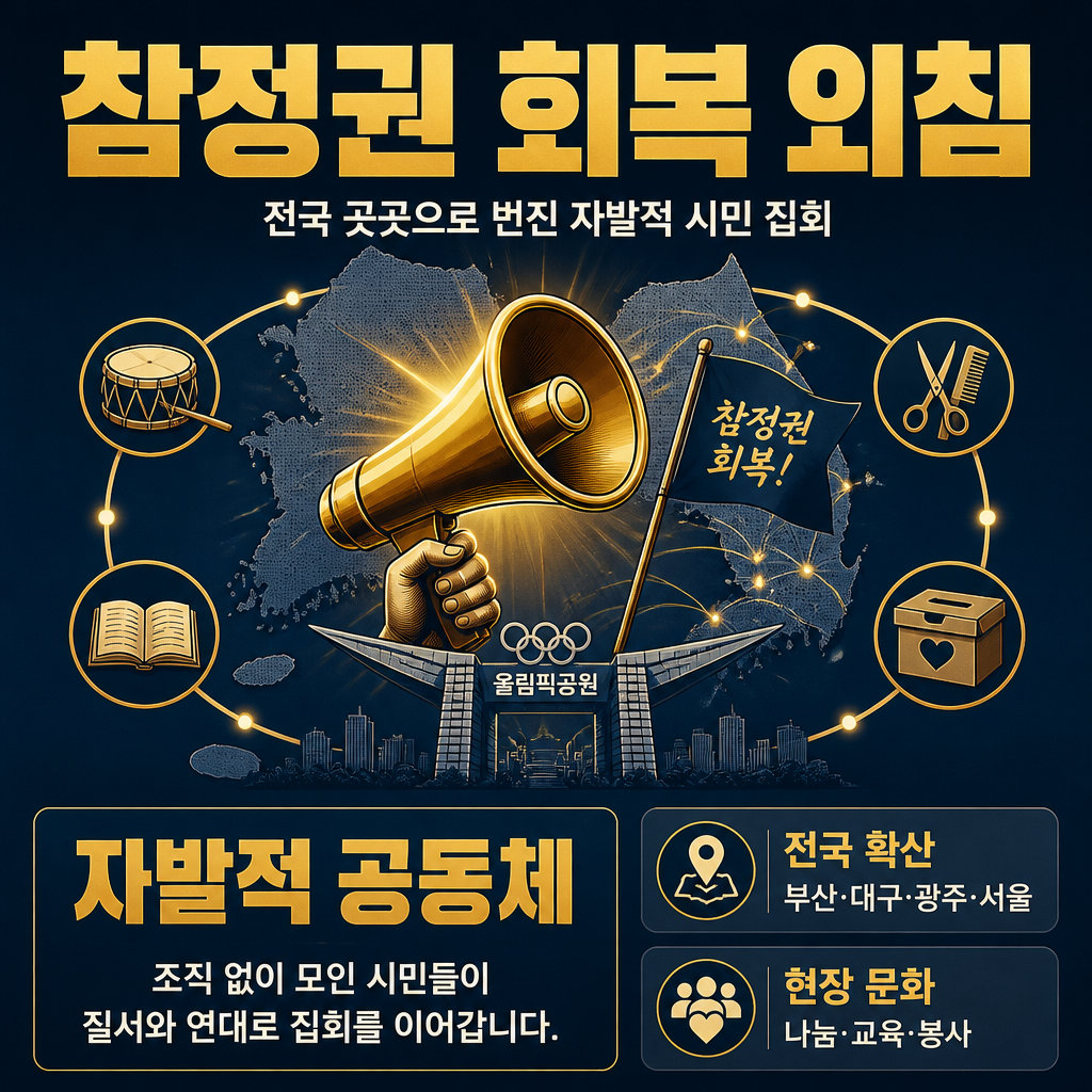 참정권 회복 외침
