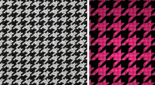 하운드 투스(Hound tooth)체크