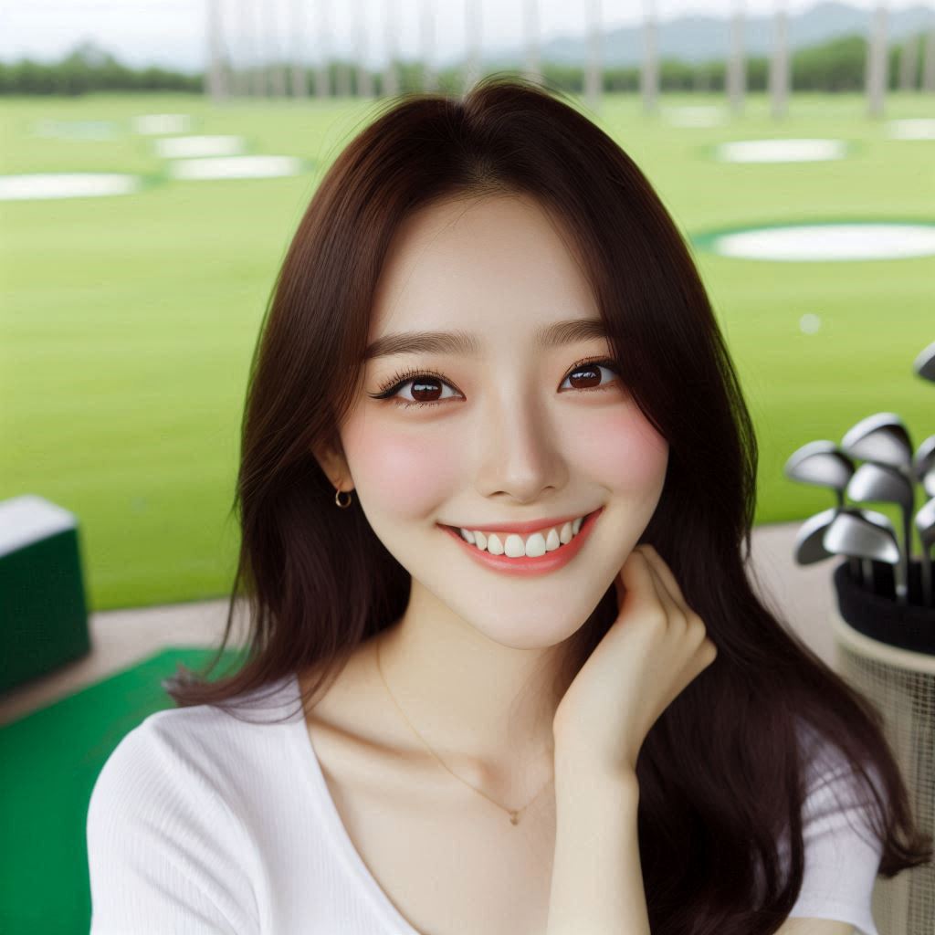 실외골프연습장 배경