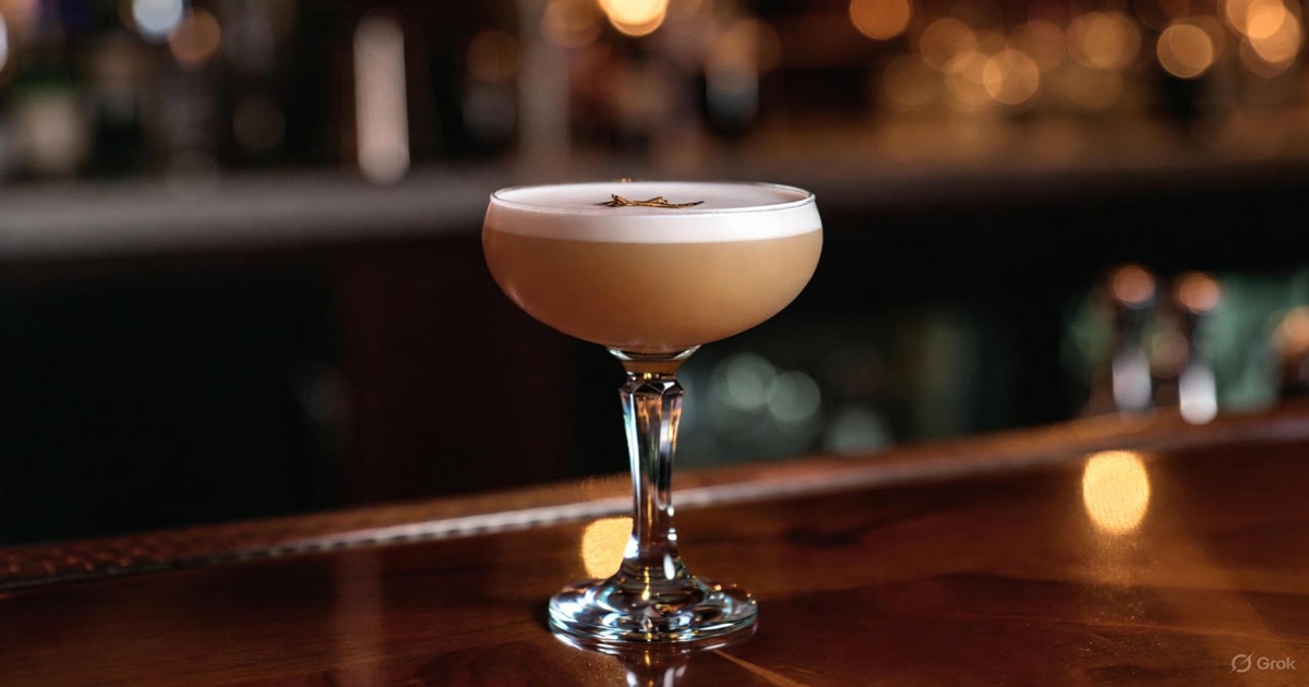 브랜디 알렉산더 황금 레시피 & 유래 및 완벽한 안주 추천