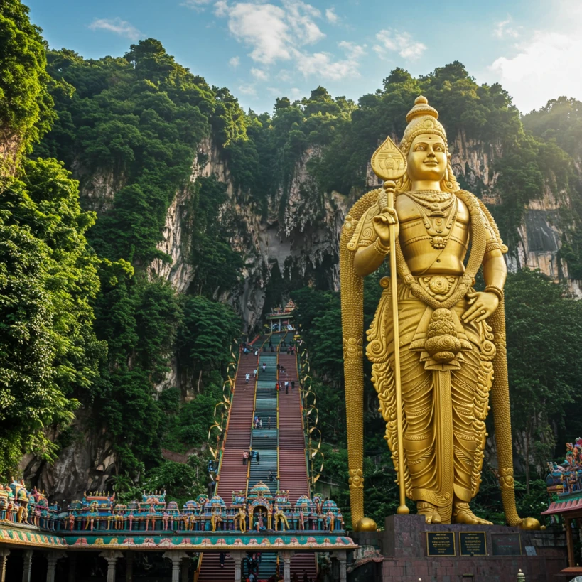 쿠알라룸프 바투동굴의 모습