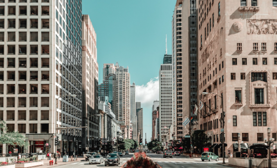 시카고 마천루 사진