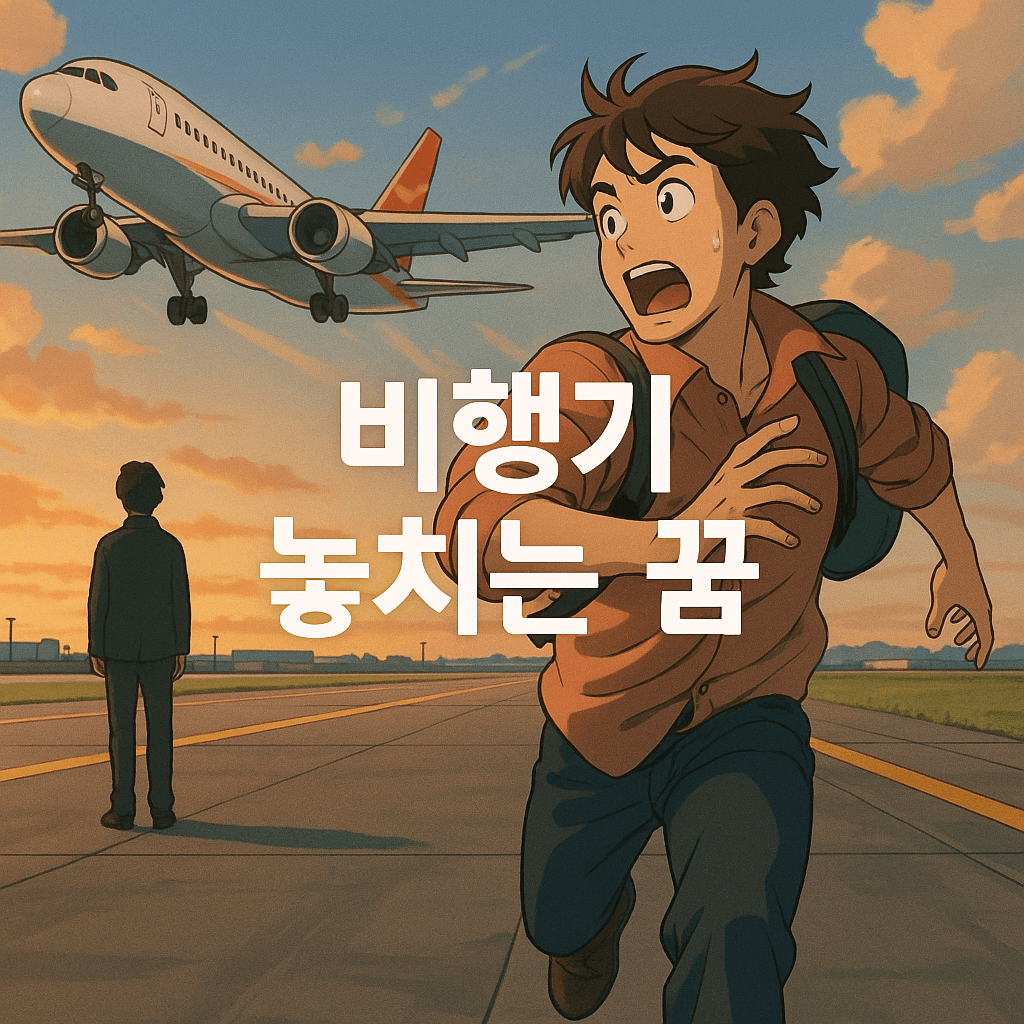 비행기 놓치는 꿈 해몽