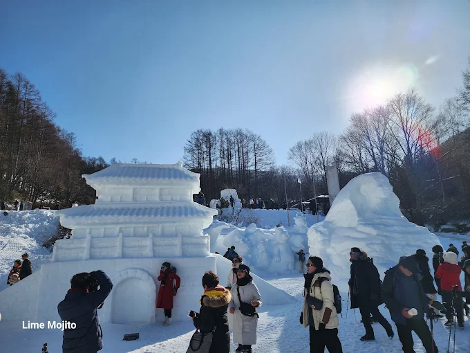 태백 눈축제 눈 조각 체험 후기 - 겨울왕국 속 진짜 하루