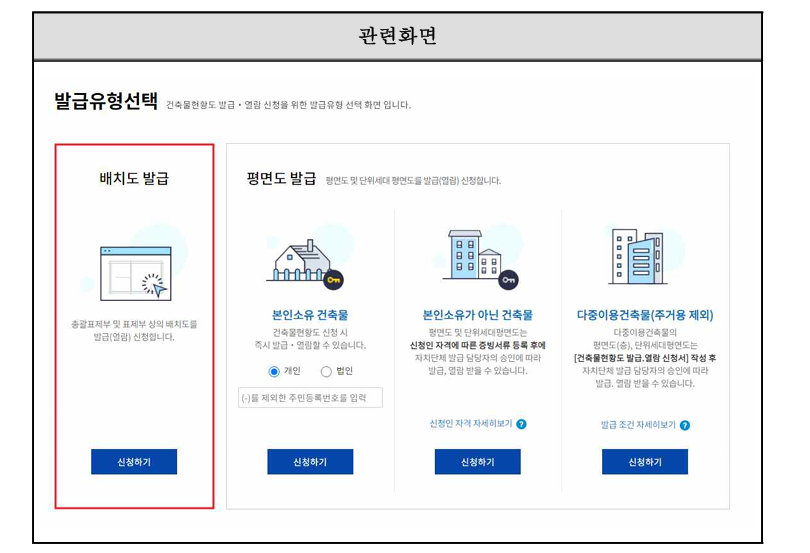세움터 건축물대장