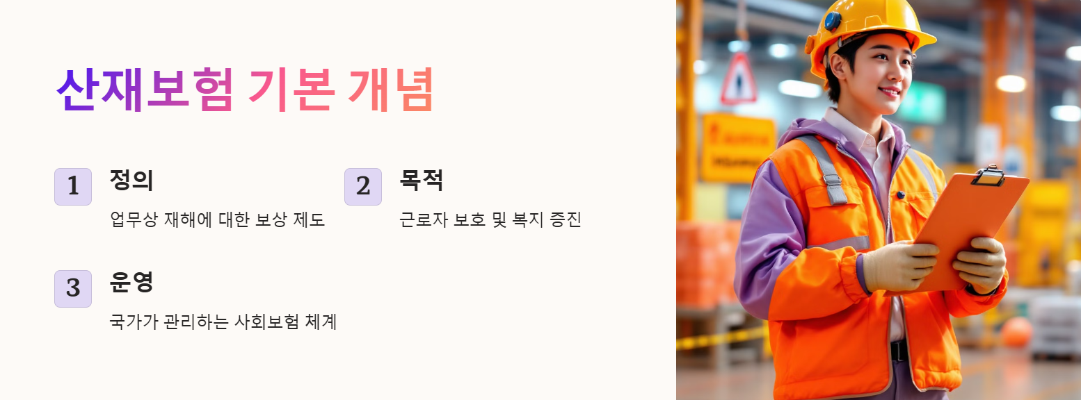 산재보험이란? 기본 개념 정리