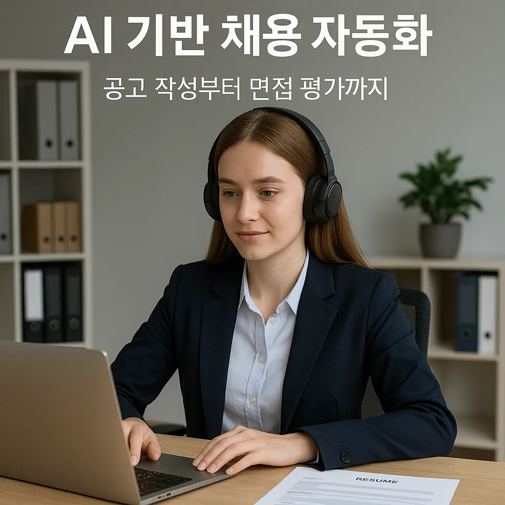 AI 기반 채용 자동화 &mdash; 공고 작성부터 면접 평가까지
