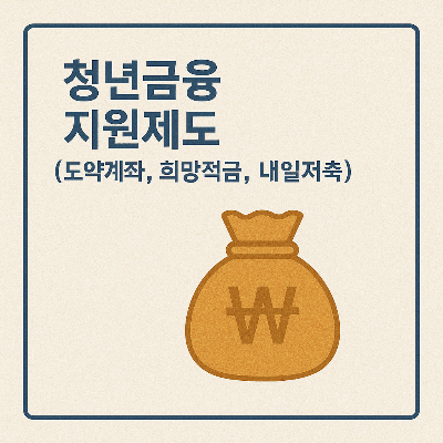 청년금융제도 썸네일 이미지