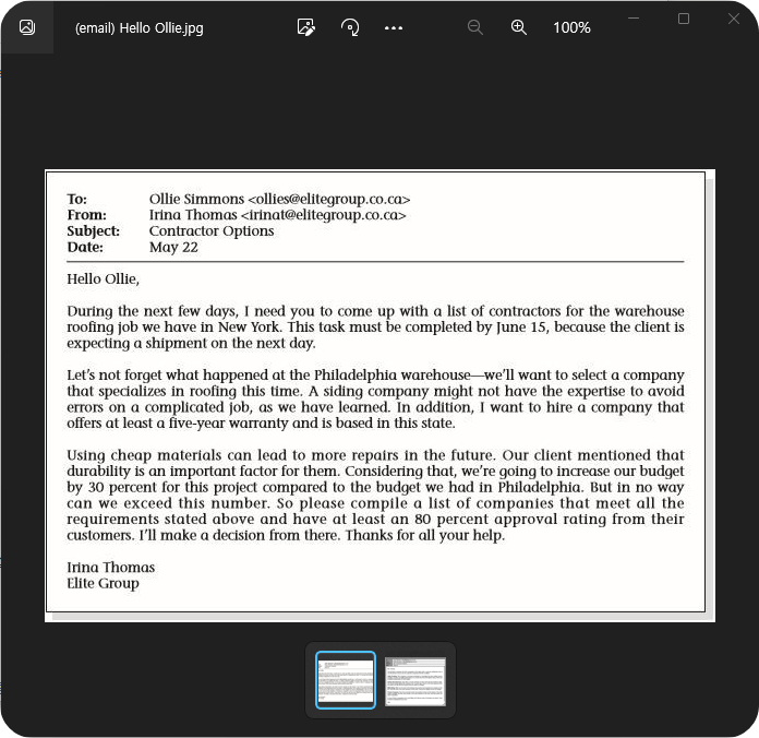 사진 이미지 파일 준비 사진