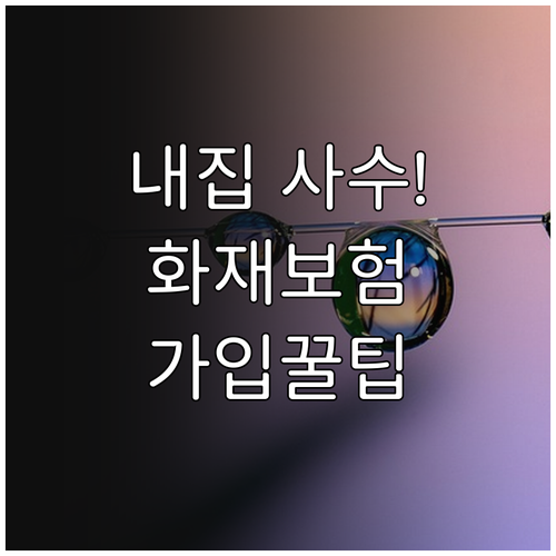 내 집 지키는 주택화재보험 다이렉트 ..