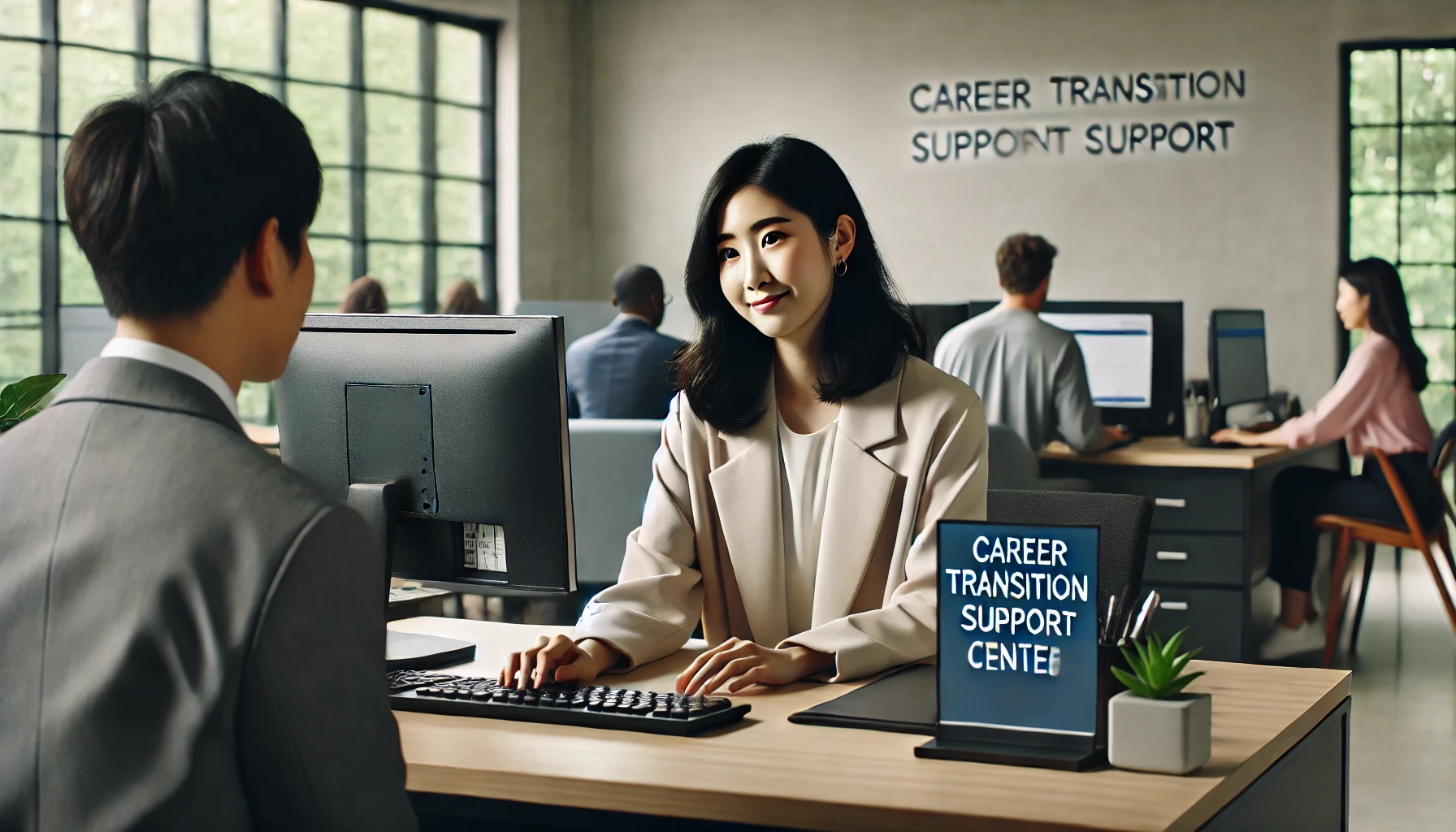 중장년 전직지원 서비스 신청하기