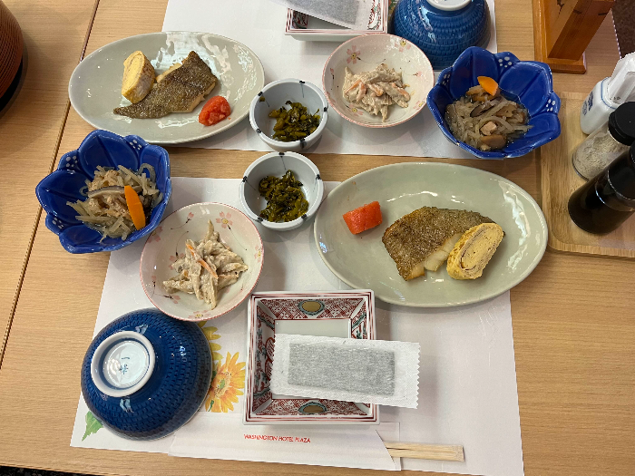 조식 모습