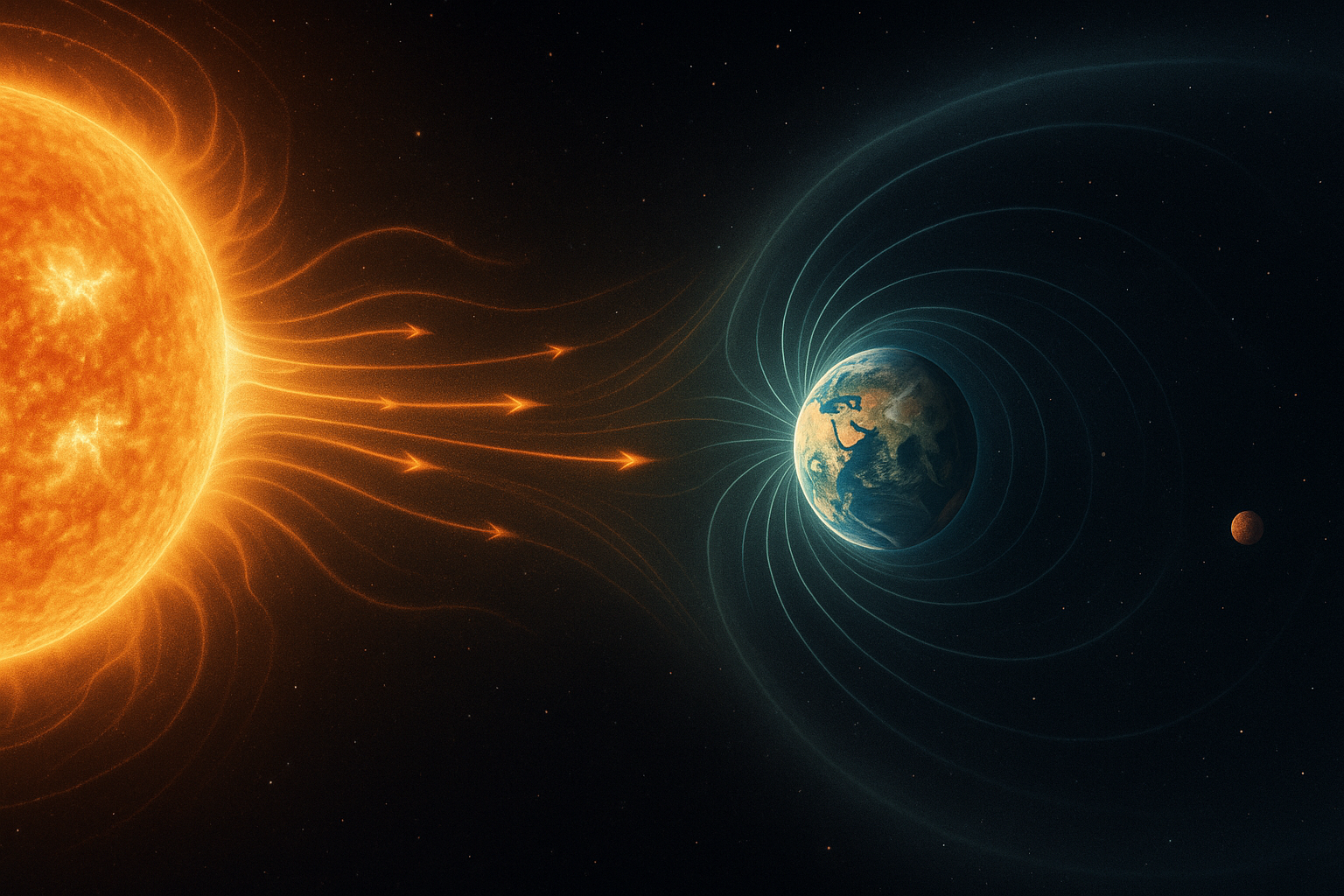 태양풍의 발생 원리와 태양-행성 상호작용