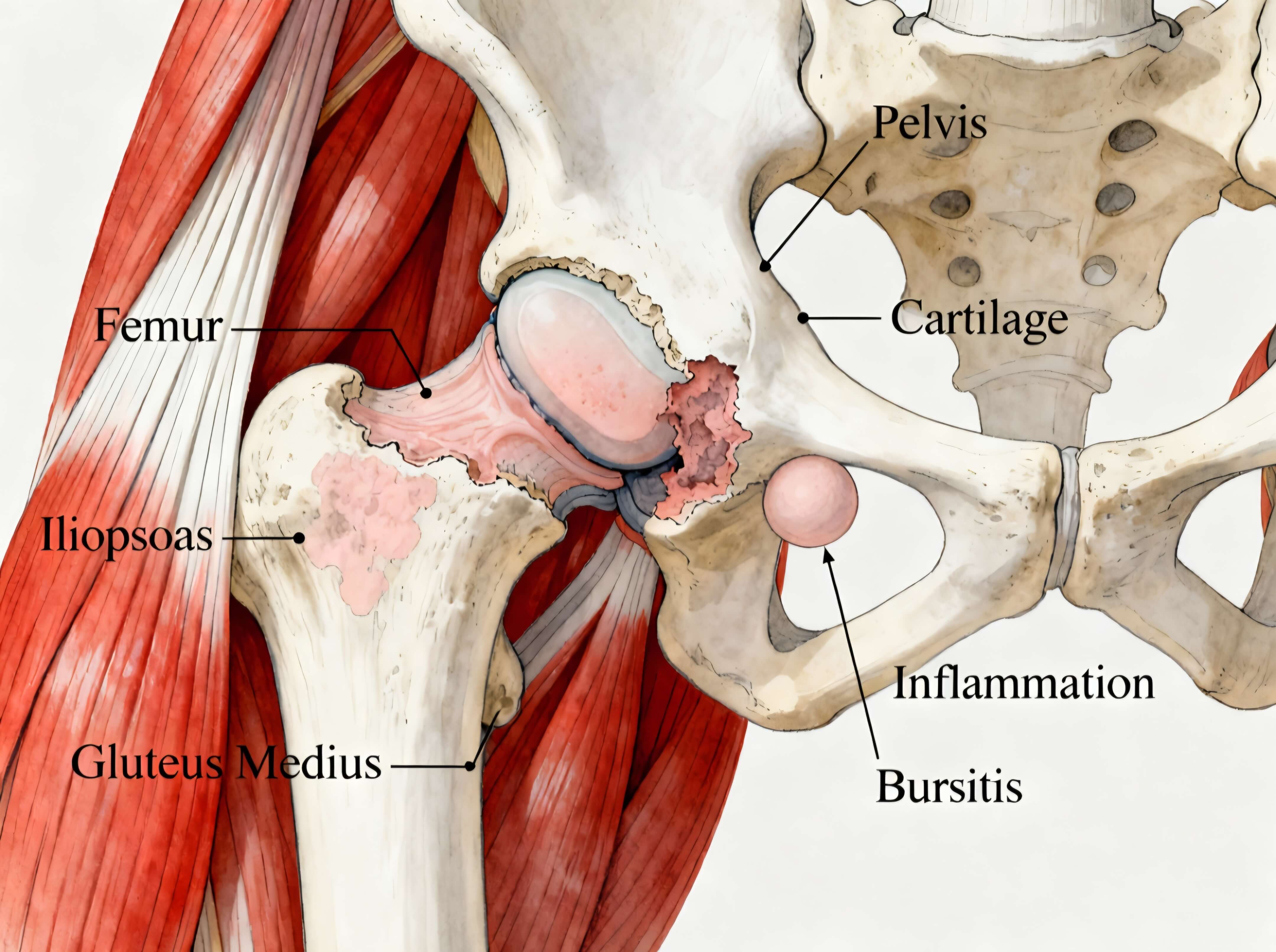 고관절 통증 7일 완화 루틴