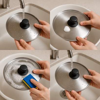 냄비 뚜껑 세척법 총정리: 물때, 냄새, 고무패킹까지 말끔하게 관리하는 방법