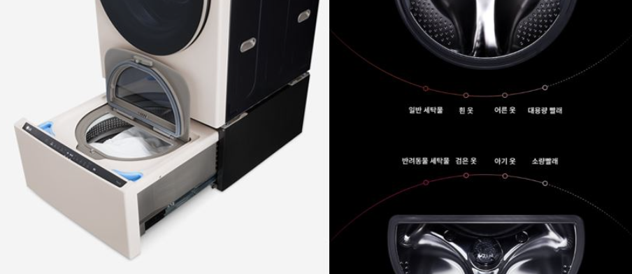 엘지세탁건조기일체형 세탁건조올인원 워시콤보 미니워시