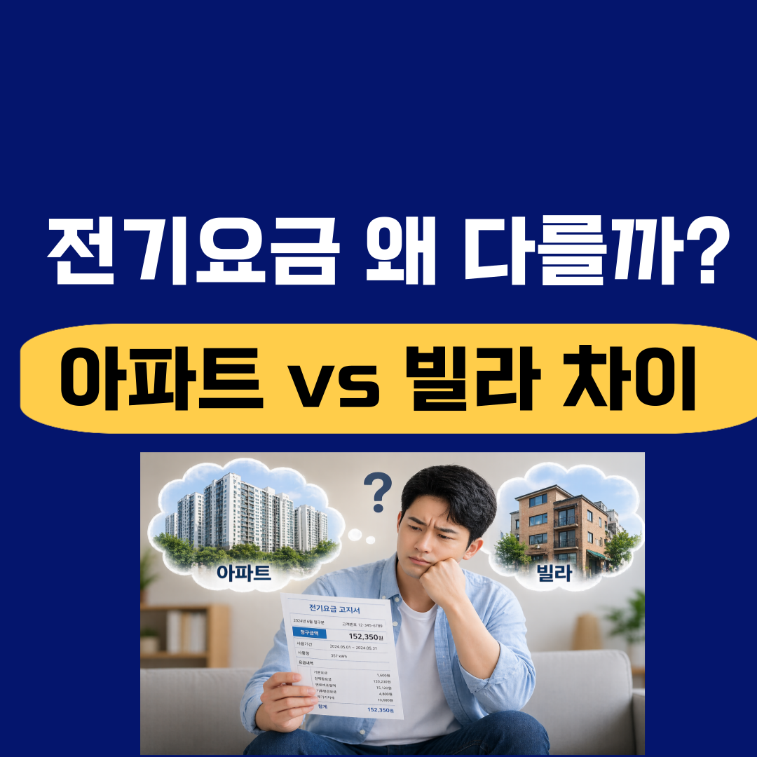 전기요금 고지서 이렇게 보면 답 나옵니다 &ndash; 아파트&middot;빌라 차이까지 한 번에 정리