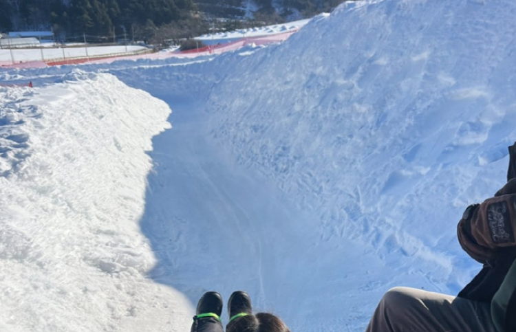 대관령 눈꽃마을 눈썰매장