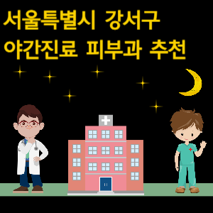 서울 강서구 야간진료 피부과 병원 추천