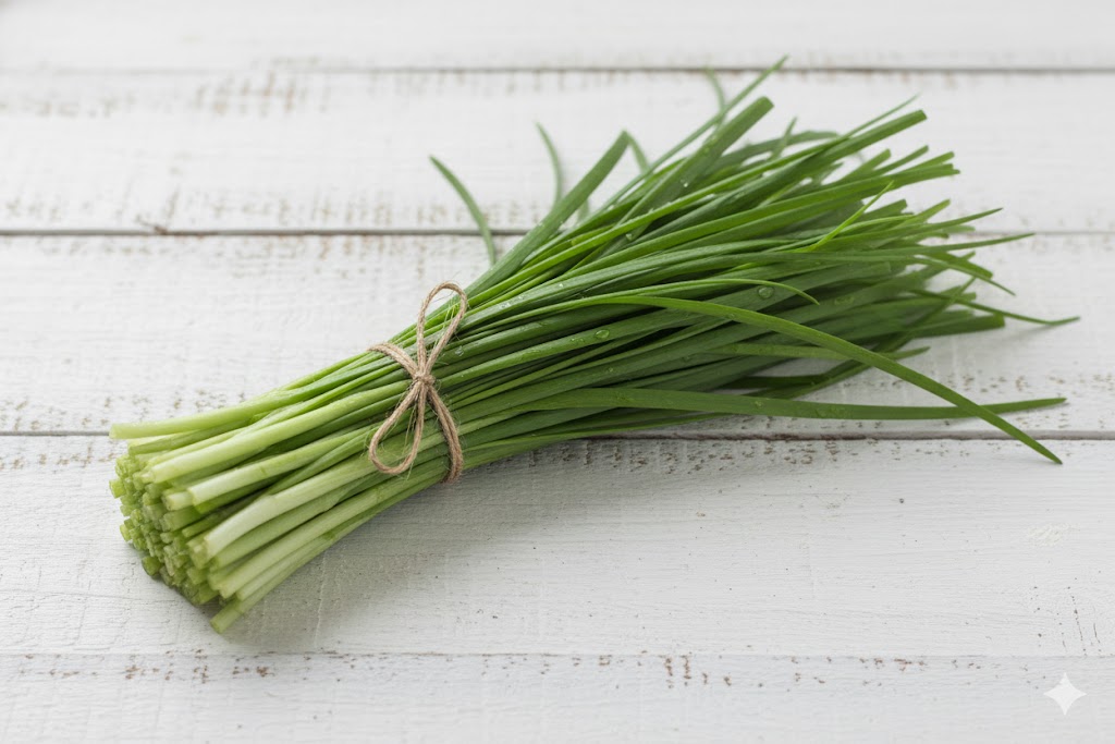 간 해독과 정력 증진에 좋은 신선한 제철 부추