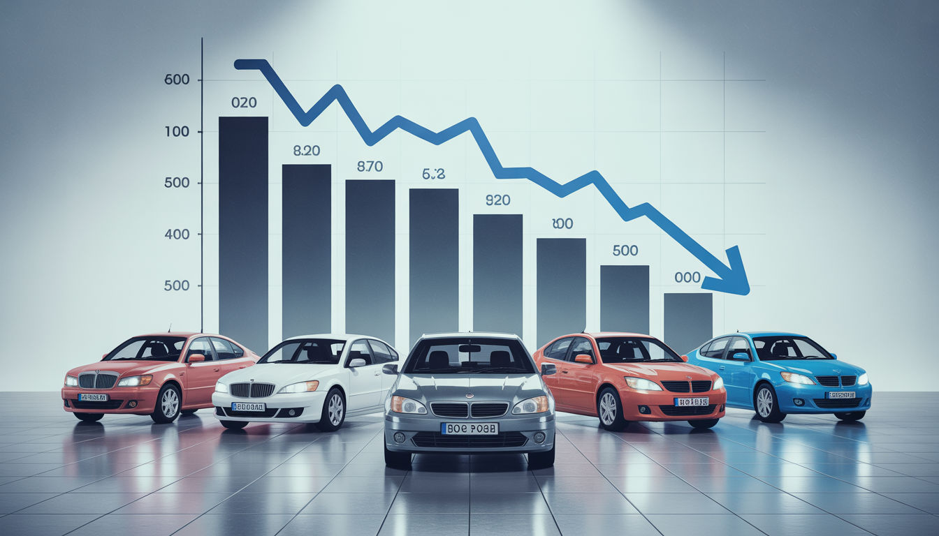 중고차 가격 떨어지는 차는 따로 있다? 2025년 감가율 TOP5 공개!