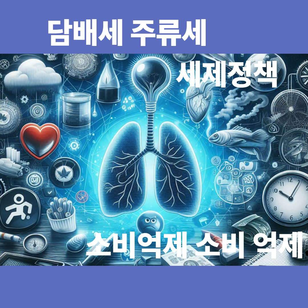 담배와 주류 세제 정책(담배세, 주류세, 소비억제)