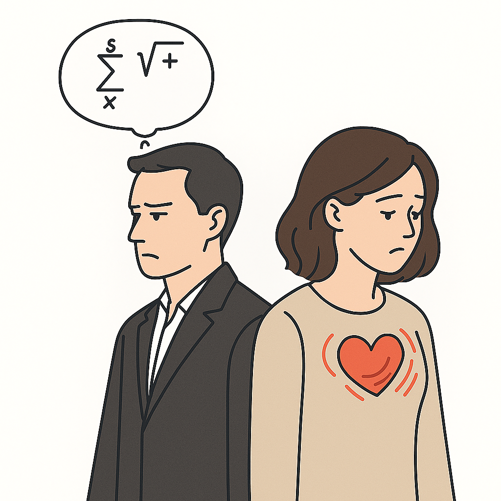 INTJ 남자와 INFJ 여자의 연애, 결국 이별로 가는 이유