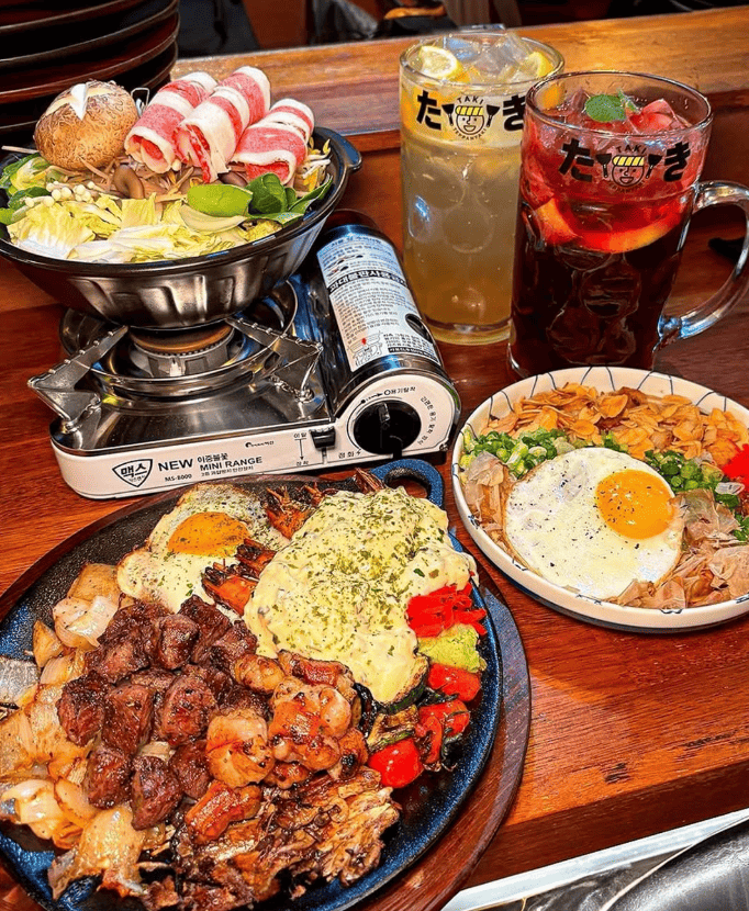 한남동 술집 '타키' 음식