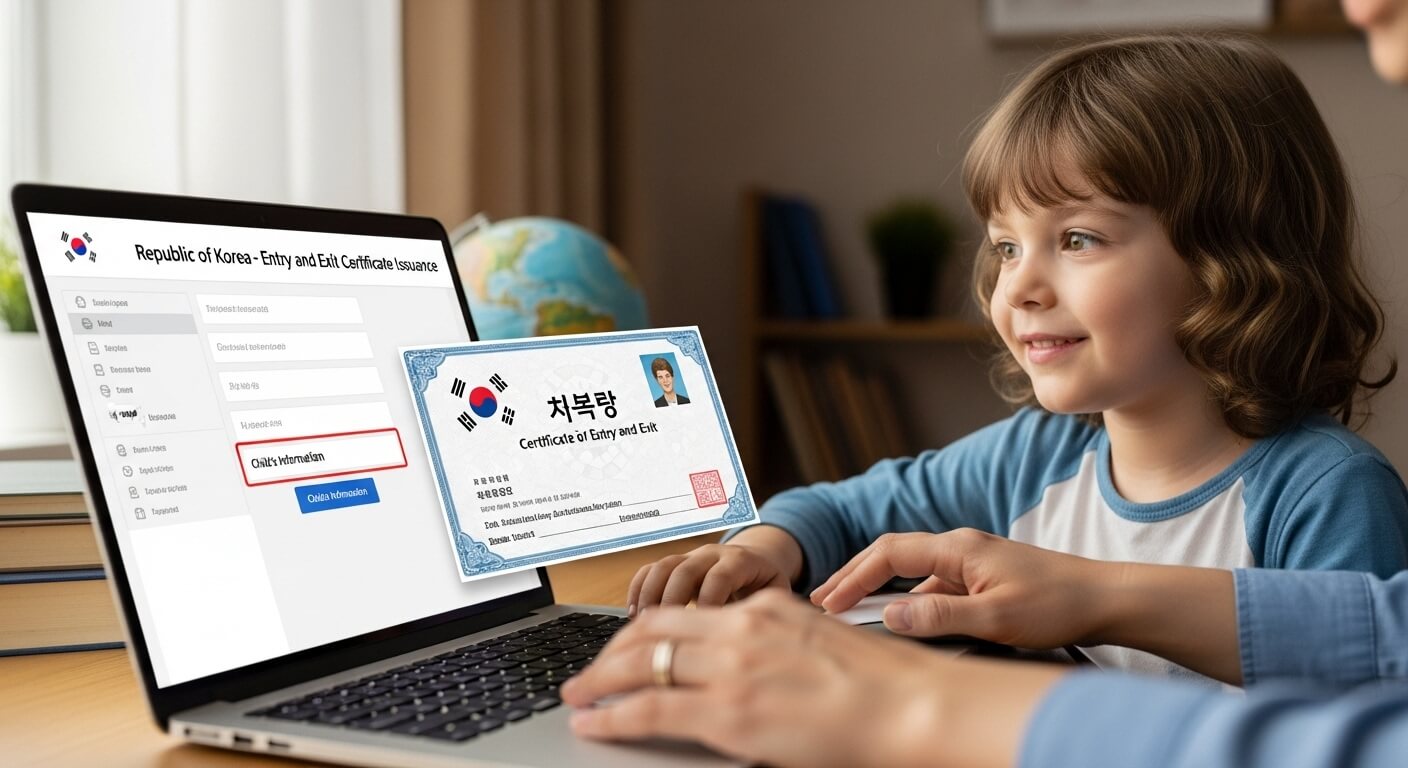 출입국사실증명서 인터넷 발급