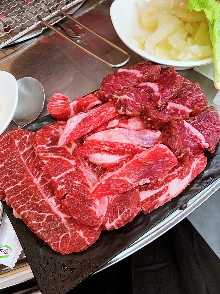 고양 행신 가게 소고기 무한리필 부페 1인 19,800원 뷔페 갈비살 토시살 부채살 꽃등심 가격파괴와이 맛집 추천