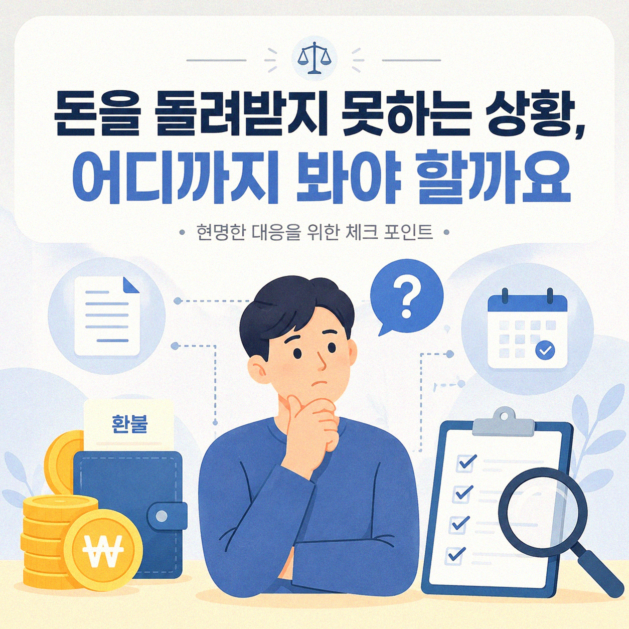 빌려준 돈 돌려받기, 혹시 사기였을 때 어떻게 해야 하나요