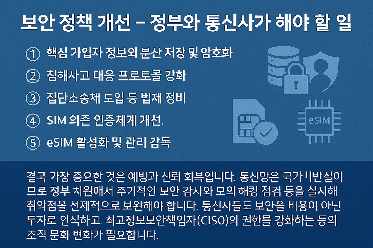 보안 정책 개선