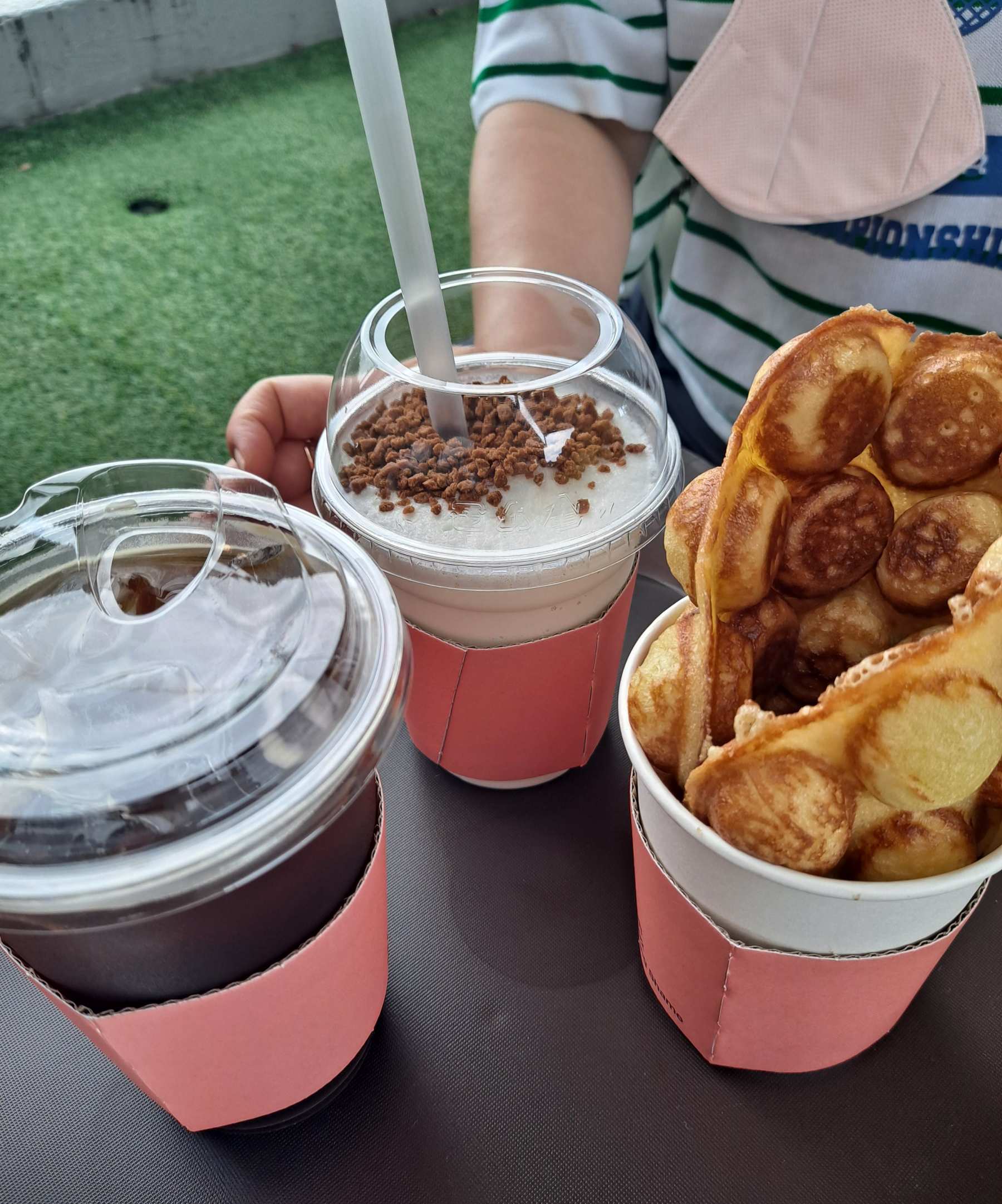 커피라끄 주문메뉴들