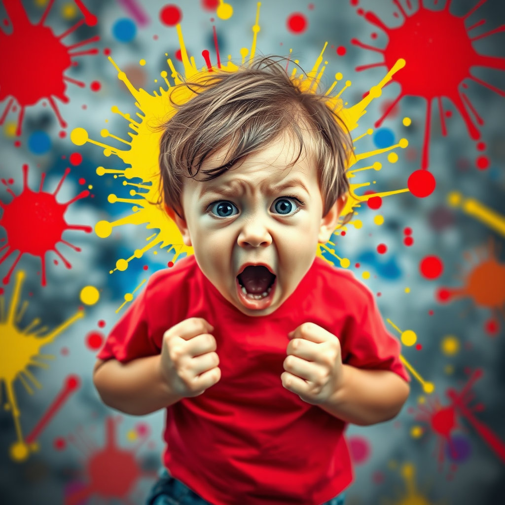아이의 감정 폭발