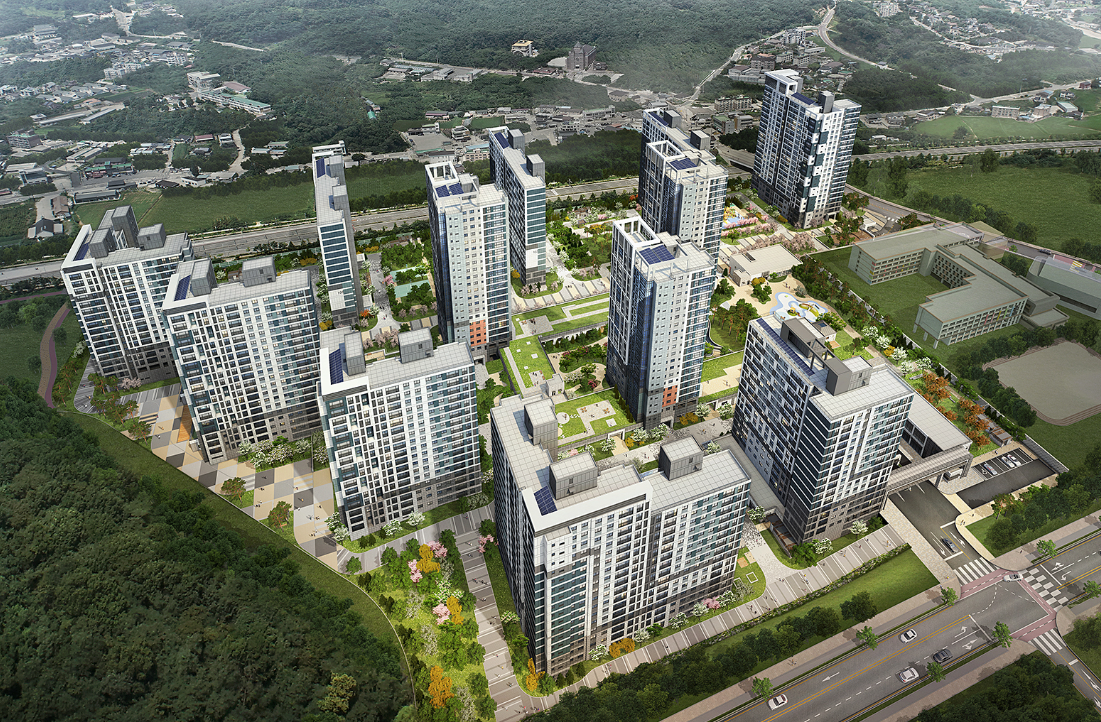 영종하늘도시 한신더휴2차 조감도