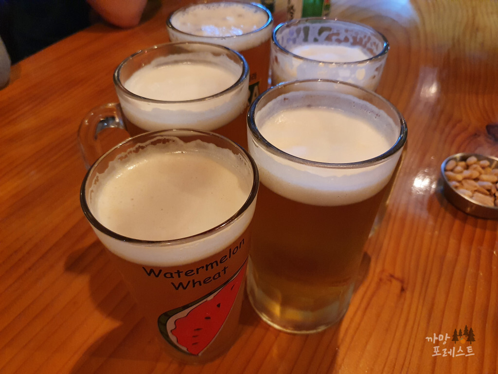 맥주 생각 회식