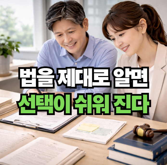 법률을 검토하는 시민