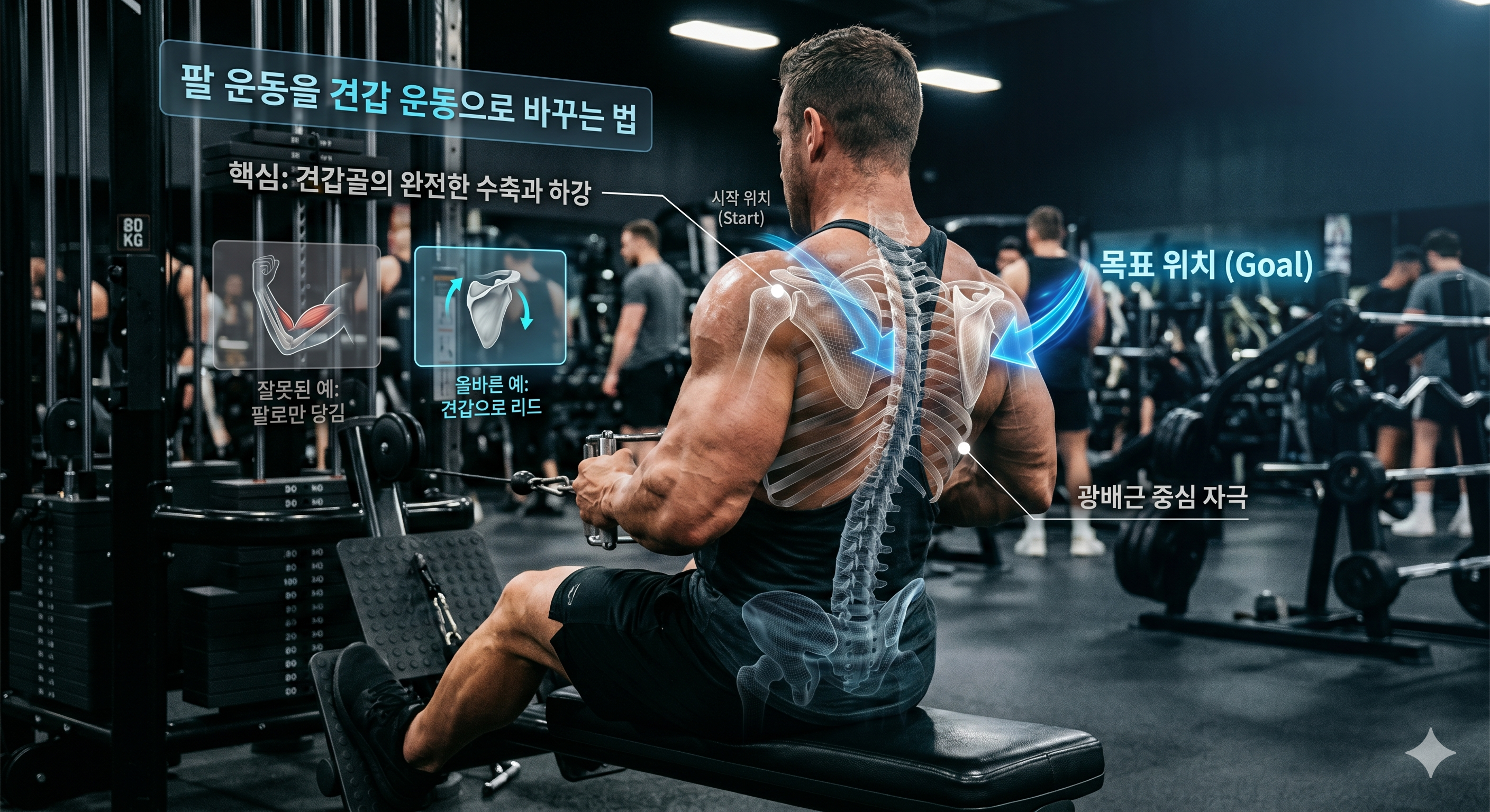 왜 팔은 쉽게 개입되고 견갑은 사라지는가