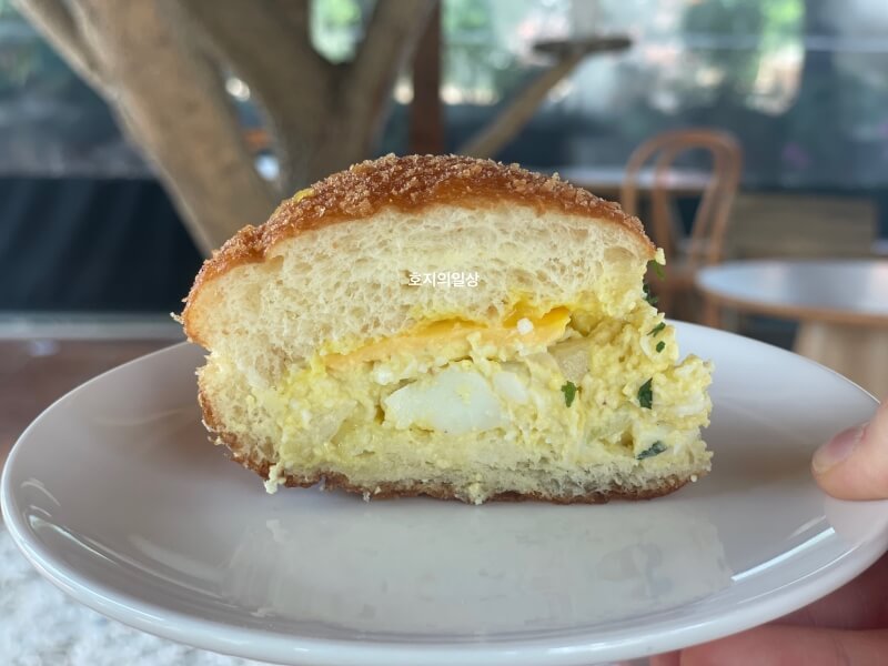 용인 카페 도나스데이 본점 후기 - 에그마요 도나스