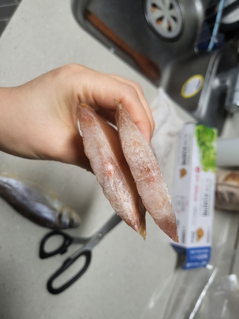 군산코렉스건어물-박대 단면