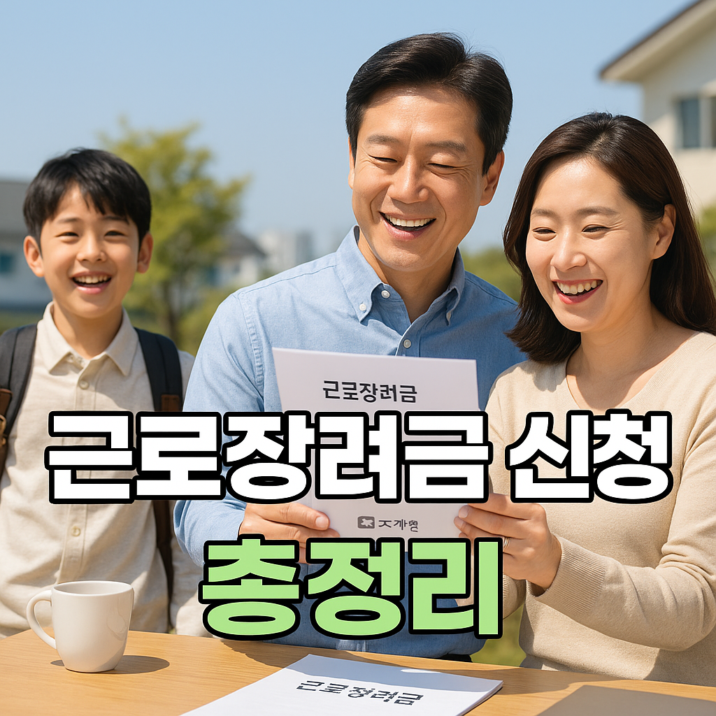 근로장려금 신청 총정리