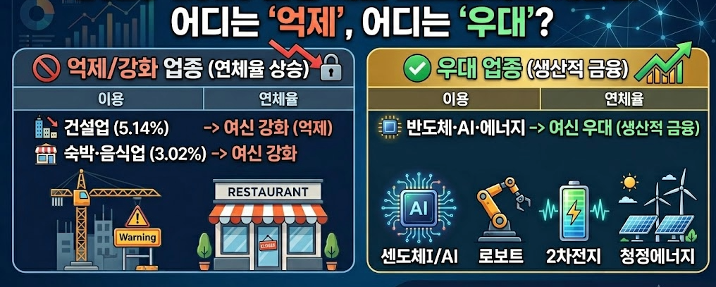 어디는 억제, 어디는 우대 텍스트 이미지